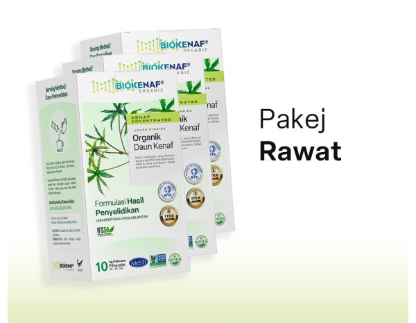 Pakej Rawat (3 Kotak Biokenaf)