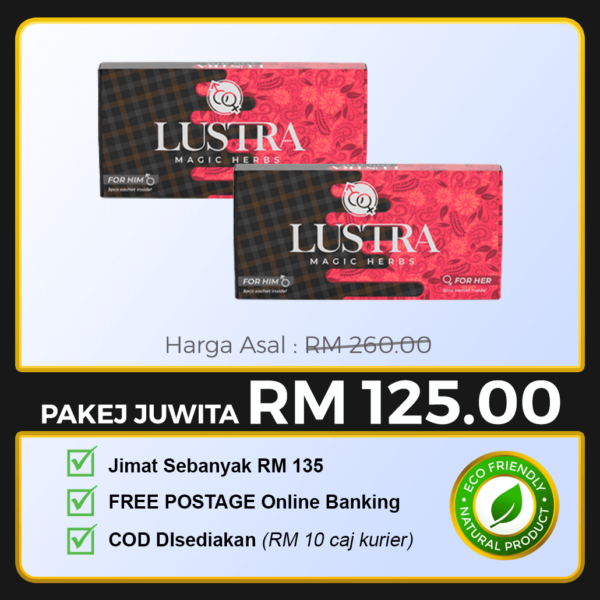 PAKEJ JUWITA ( 2 KOTAK )