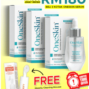 PAKEJ 3 KOTAK ONESKIN FREE GLOWIFY